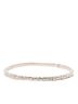 Chanel 100% Metal Silver Toned CC Silver Plated Strass Bangle One size - photo 2