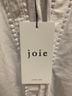 Joie 100% Cotton White Short Sleeve Blouse Size S - photo 4