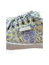 Superga Floral Yellow Purple Sneakers Size 9 1/2 - photo 2