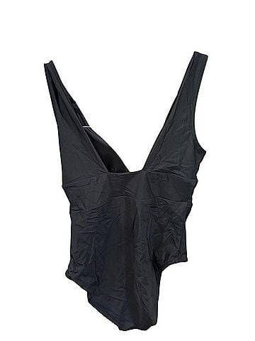 Quince Italian Plunge One Piece Swimsuit (view 2)