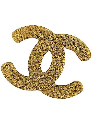 Chanel Chanel brooch, Coco Mark, GP gold, women's. (view 1)