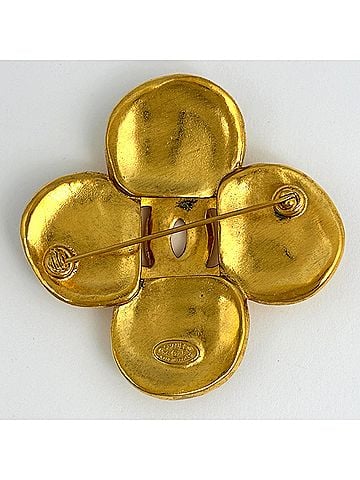 Chanel Chanel brooch, Coco Mark, GP gold, women's. (view 2)