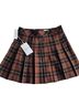 Aritzia Plaid Brown Casual Skirt Size 4 - photo 1