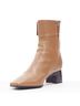 Hermès 100% Leather Brown Hermes Leather Silver Hardware Boots Size EU 36 - photo 4