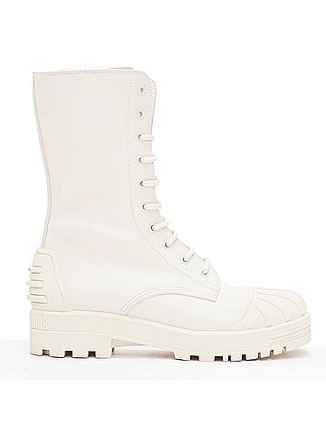 Christian Dior Dior Rubber Cap Combat Boots (view 2)