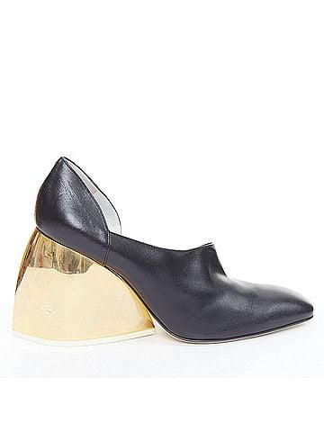 Loewe Loewe Leather Slip On Heeled Shoes (view 1)