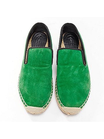 Céline Celine Suede Grosgrain Espadrilles (view 2)