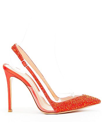 Gianvito Rossi Gianvito Rossi Crystal Clear PVC Pumps (view 1)
