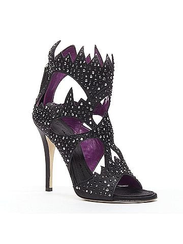 Giuseppe Zanotti Giuseppe Zanotti Satin Leather Sandals (view 2)