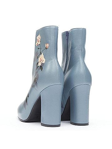 Dries Van Noten Dries Van Noten Rose Print Ankle Boots (view 2)