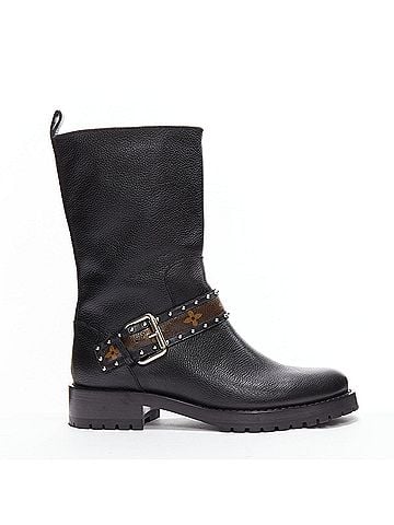 Louis Vuitton Louis Vuitton Monogram Motorcycle Boots (view 1)