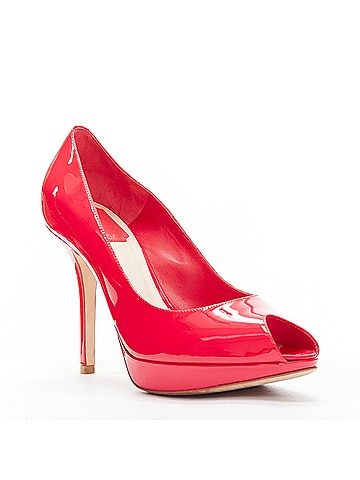 Christian Dior Christian Dior Patent Leather Pumps (view 2)