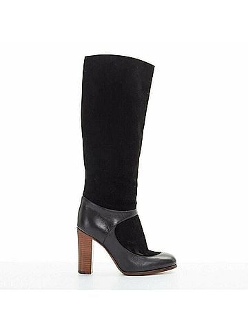 Céline Celine Suede Sock Tall Boots (view 1)