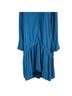 Soft Surroundings 100% Rayon Solid Blue Wool Dress Size M - photo 5