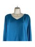 Soft Surroundings 100% Rayon Solid Blue Wool Dress Size M - photo 4
