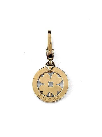 Bvlgari Bulgari BVLGARI Tondo Clover Pendant Top YG Yellow Gold 750 Women's (view 1)