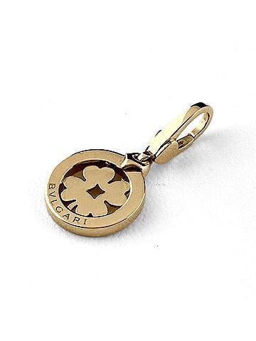 Bvlgari Bulgari BVLGARI Tondo Clover Pendant Top YG Yellow Gold 750 Women's (view 2)