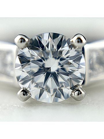Cartier Cartier diamond ring, platinumcm, Pt950, diamond, women's. (view 2)