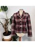 Boden 100% Wool 100% Cotton 100% Cotton 100% Polyester Plaid Red Gray Blazer Size 10 - photo 7