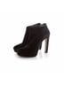 Prada 100% Suede Black Prada, black suede platform boots. Size EU 40 - photo 1