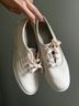 Keds 100% Leather Solid Pink Sneakers Size 7 1/2 - photo 5