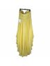 Mac Duggal 100% Polyester Solid Yellow Cocktail Dress Size 14 - photo 8