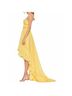 Mac Duggal 100% Polyester Solid Yellow Cocktail Dress Size 14 - photo 3