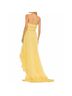 Mac Duggal 100% Polyester Solid Yellow Cocktail Dress Size 14 - photo 4