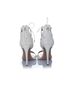 Aquazzura 100% Snakeskin White Aquazzura, white leather python sandals Size EU 38 - photo 8