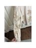 Anthropologie Floral Pink Ivory Pullover Sweater Size XL - photo 8