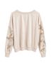 Anthropologie Floral Pink Ivory Pullover Sweater Size XL - photo 2