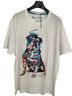 Robert Graham Graphic White Blue Short Sleeve T-Shirt Size XL - photo 1