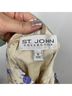 St. John Floral Multi Color Silk Skirt Size 10 - photo 3