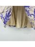 St. John Floral Multi Color Silk Skirt Size 10 - photo 5