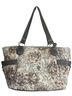 Stone Mountain Floral Multi Color Leather Tote One size - photo 2