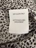 Joie 100% Silk Animal Print Black White Sleeveless Blouse Size S - photo 8