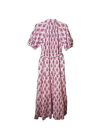 Roller Rabbit Bouquet Short Sleeve Maxi Dress Casual Dress (view 2)