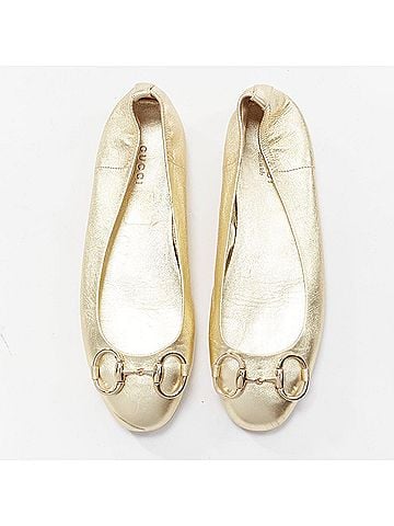 Gucci Gucci Horsebit Buckle Ballerina Flats (view 1)