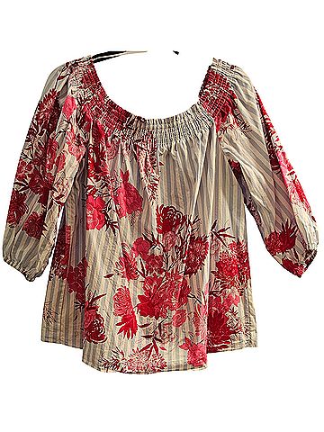 INC International Concepts 3/4 Sleeve Blouse (view 1)