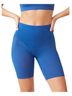 Fabletics Solid Blue Athletic Shorts Size M - photo 1