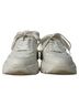 Prada 100% Leather White Prada Prax 01 Sneakers in White Leather Size EU 38 - photo 1