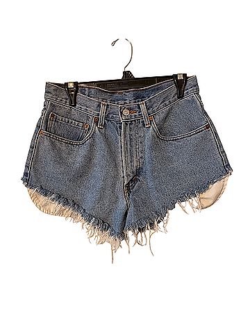 Levi's x Ganni Levi’s 550 Relaxed Fit Denim Shorts (view 1)