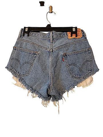 Levi's x Ganni Levi’s 550 Relaxed Fit Denim Shorts (view 2)