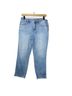 Chico's Floral Blue Jeans Size 6 - photo 1