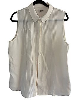 Lafayette 148 New York Sleeveless Blouse (view 1)
