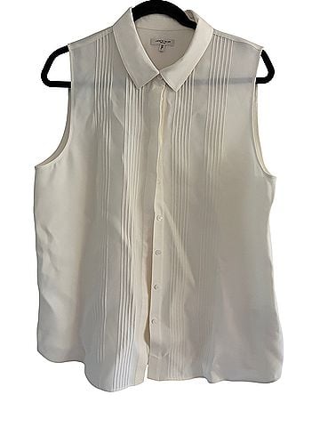 Lafayette 148 New York Sleeveless Blouse (view 1)