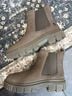 Timberland 100% Leather Solid Brown Boots Size 9 (wide) - photo 6