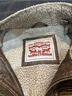 Levi's x Ganni 98% Polyester 2% Spandex 100% Polyurethane 100% Polyester Brown Leather Jacket Size M - photo 3