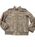 Levi's x Ganni 98% Polyester 2% Spandex 100% Polyurethane 100% Polyester Brown Leather Jacket Size M - photo 1