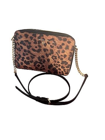 Michael Kors Leather Crossbody Bag (view 1)